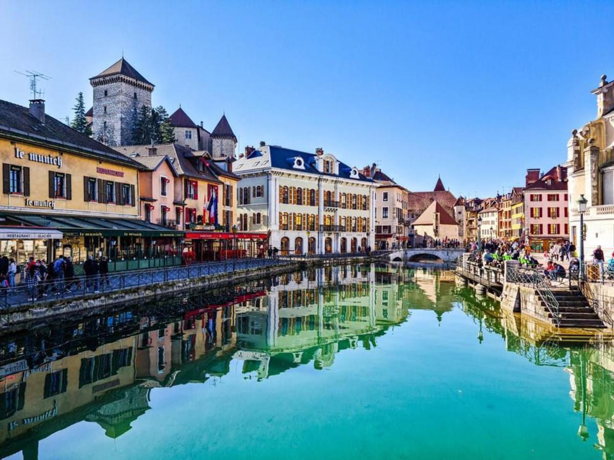 L'Echappee Du 36 - 4 Chambres Dans Le Triangle D'Or A 100M Du Lac, Parking Gratuit Annecy Kültér fotó